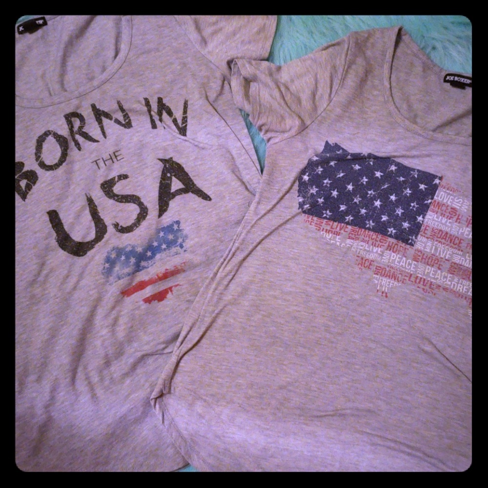 Two American shirts